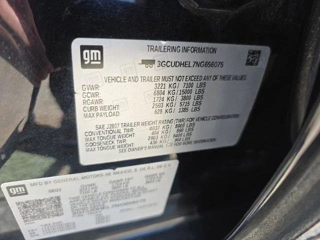 Used 2022 Black Chevrolet ZR2 image 36