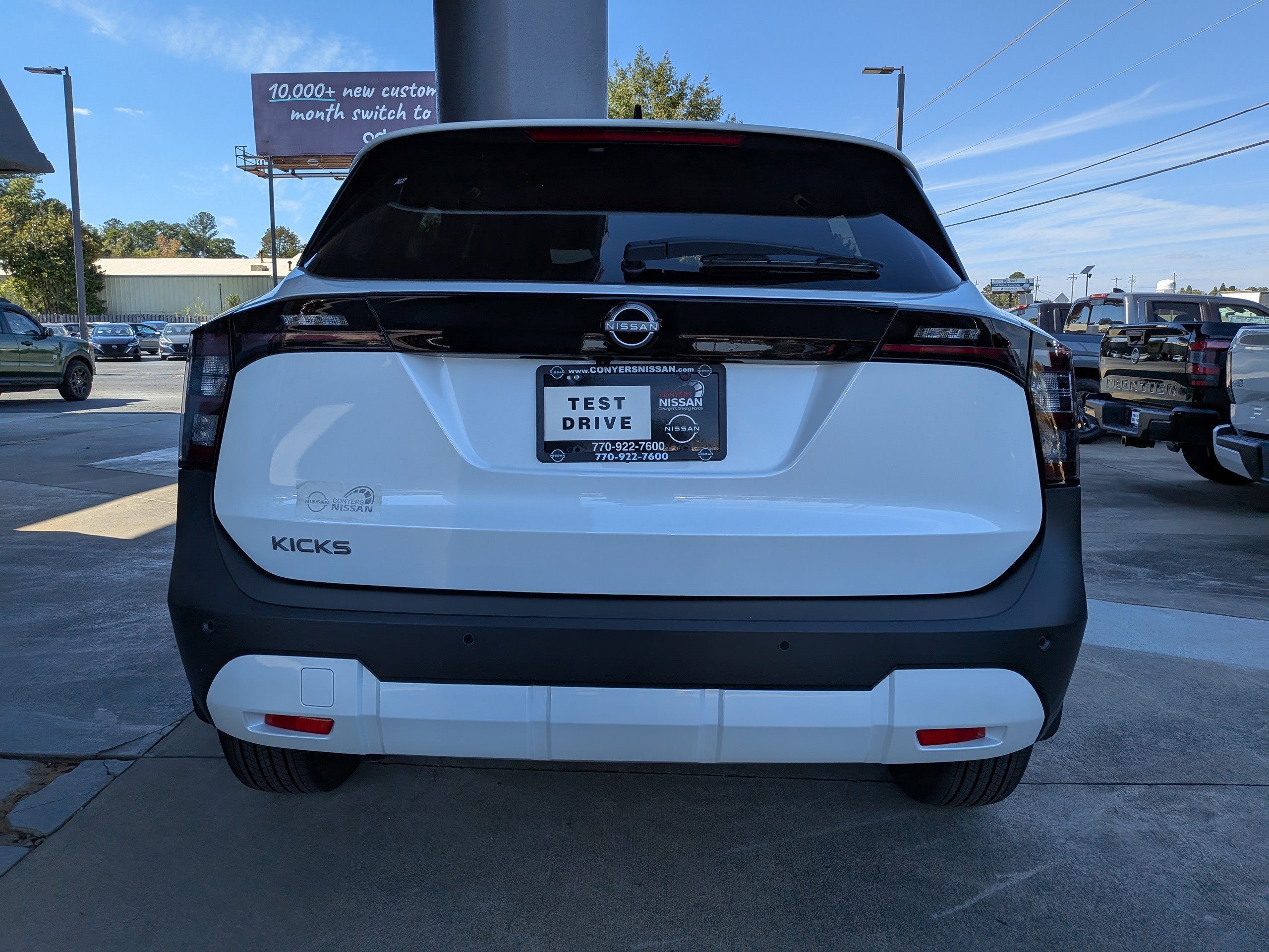 New 2026 Aspen White TriCoat Nissan SV image 4