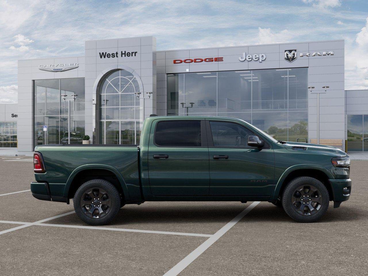 New 2026 Serrano-Green Metallic Exterior Paint RAM Big Horn image 21