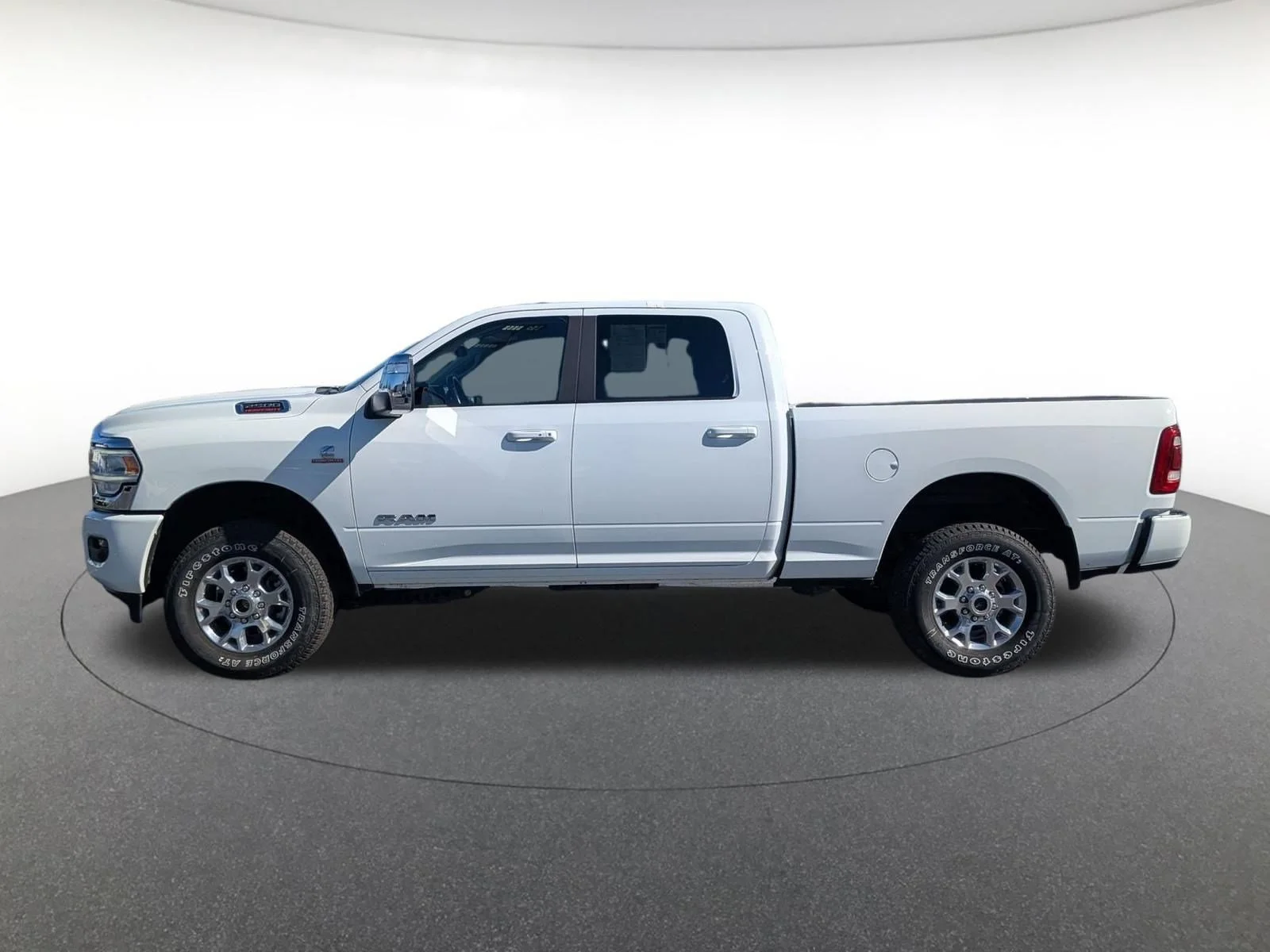 Used 2024 Bright White Clearcoat Ram Laramie image 8