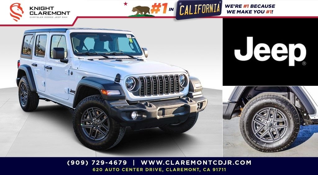 New 2026 Bright White Clearcoat Jeep Sport S image 1