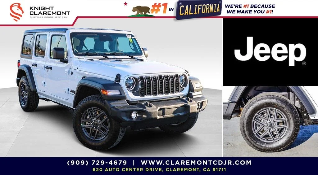 New 2026 White Jeep Sport S image 1