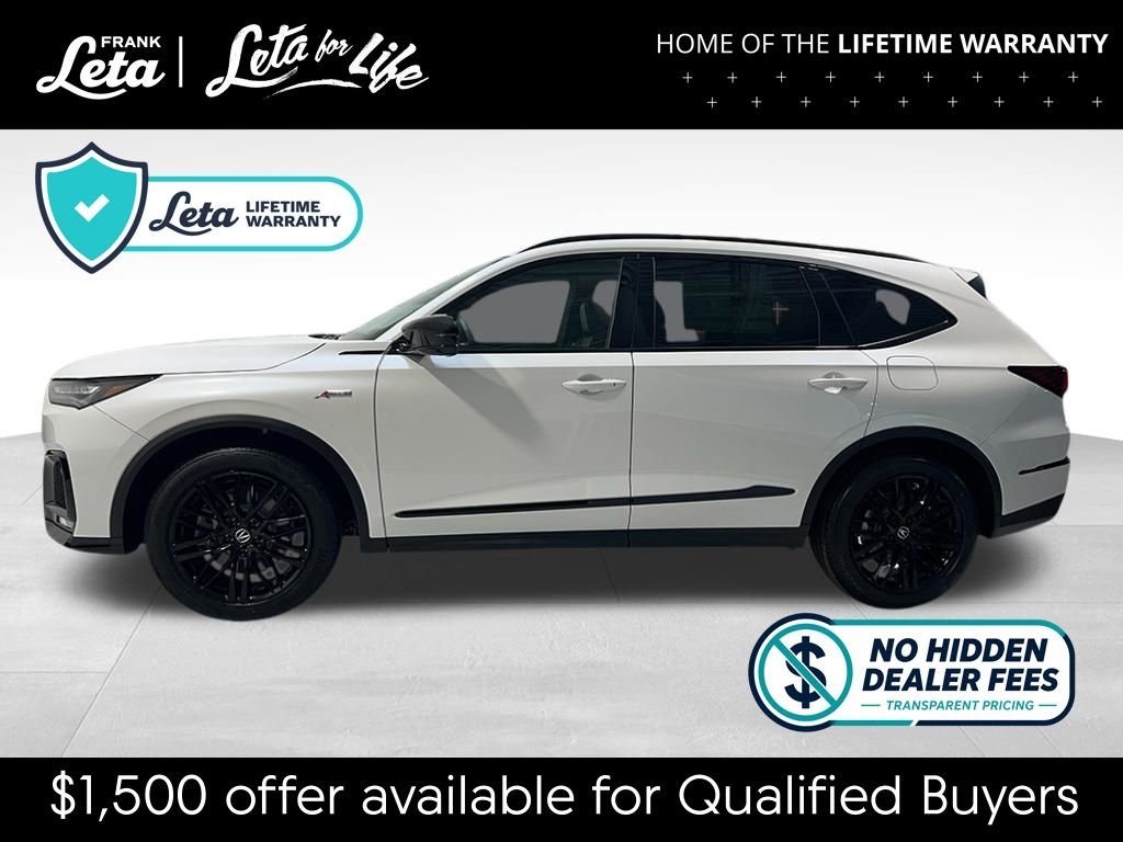 New 2026 Platinum White Pearl Acura w/A-Spec Advance Package image 2