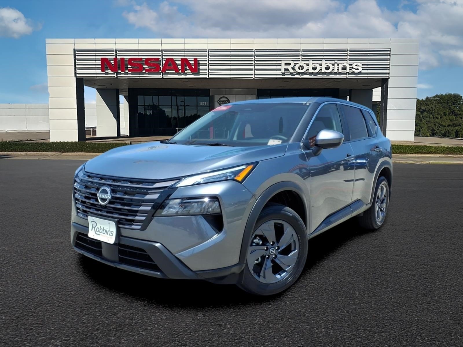 2026 Nissan Rogue Dark Armor White at Robbins Nissan