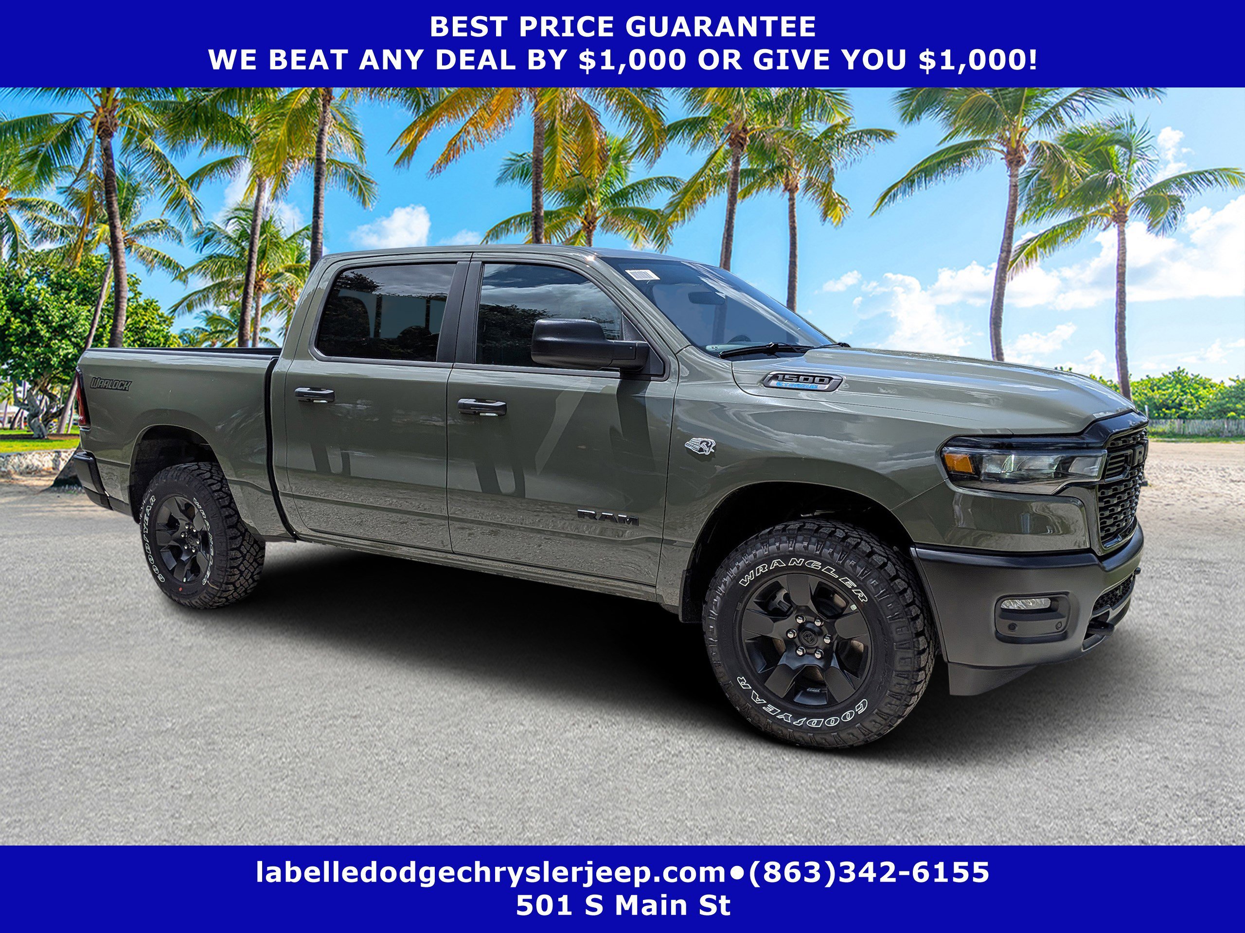 New 2026 Canyon Lake Exterior Paint RAM Big Horn image 1
