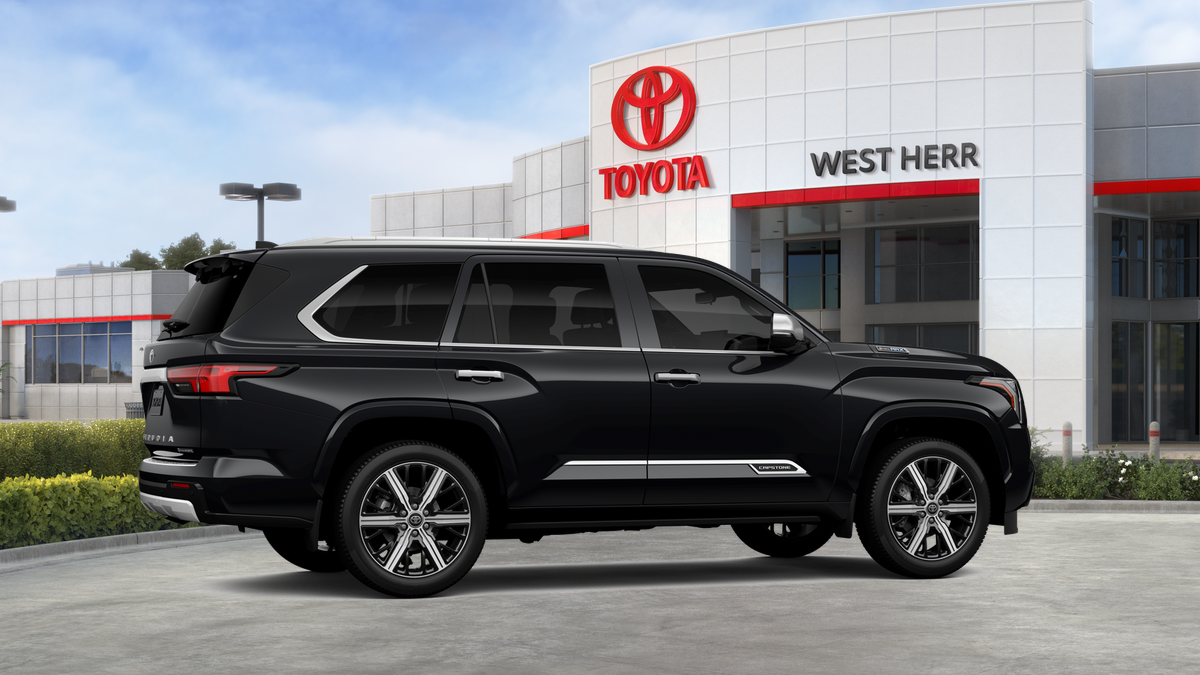 New 2026 Midnight Black Metallic Toyota Capstone image 11
