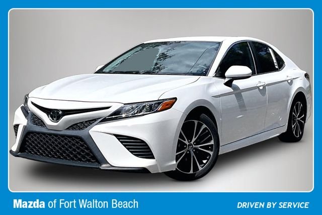 Used 2019 White Toyota SE image 2