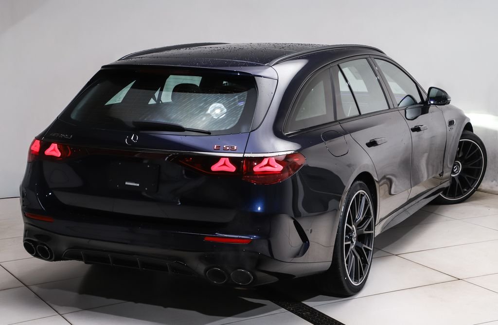 New 2026 Nautical Blue Metallic Mercedes-Benz AMG® E 53 E 4MATIC+ Wagon image 3