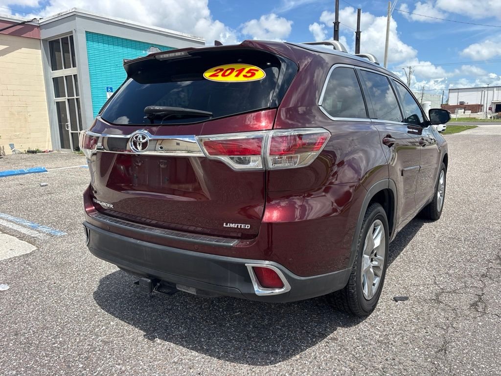 Used 2015 Red Toyota Limited Platinum V6 image 3