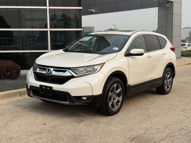Used 2018 White Diamond Pearl Honda EX image 7