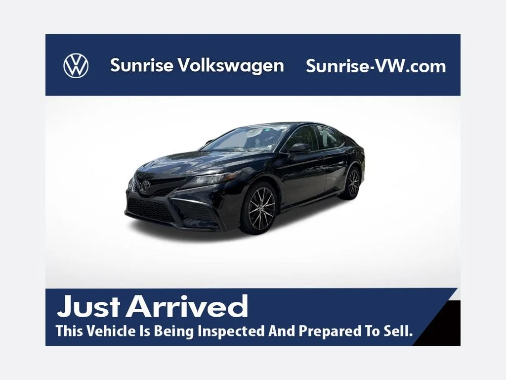 Used 2021 Black Toyota SE image 1
