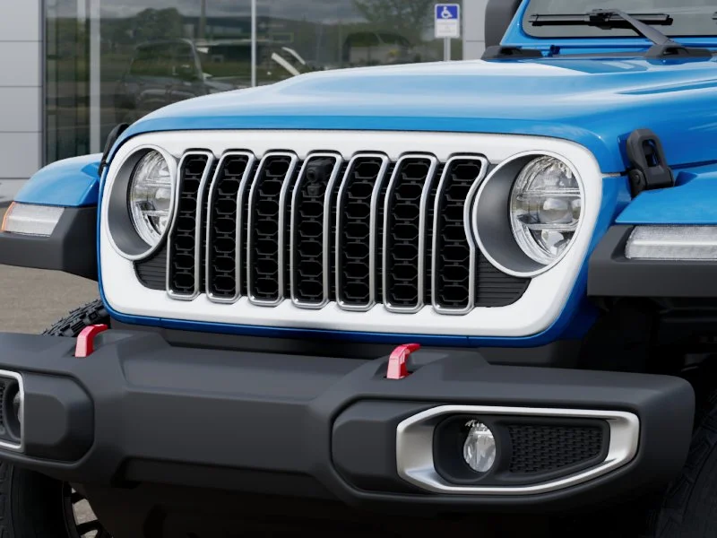 New 2026 Hydro Blue Pearl-Coat Exterior Paint Jeep Sahara image 34