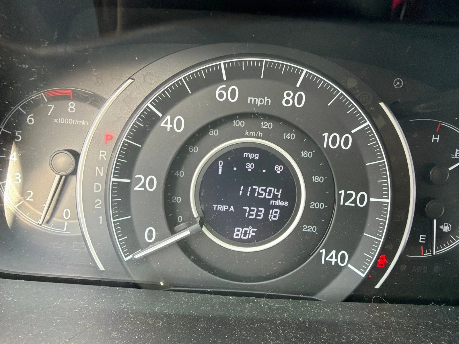 Used 2014 Alabaster Silver Metallic Honda EX image 8