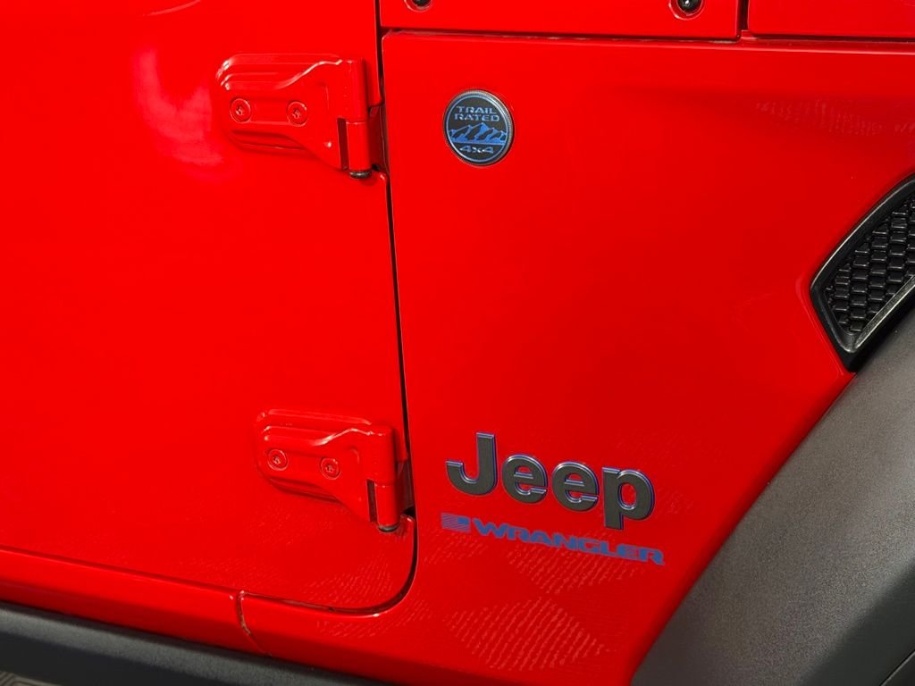 Certified Used 2025 Red Jeep Willys 4xe image 33