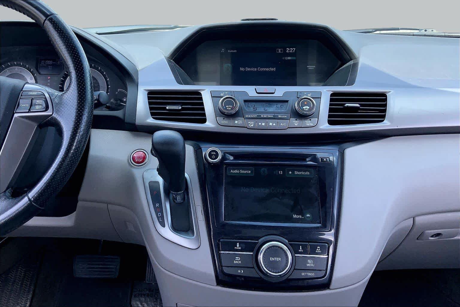 Used 2015 Obsidian Blue Pearl Honda EX-L image 7