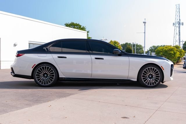 Certified Used 2025 Mineral White Metallic BMW 760i xDrive image 11