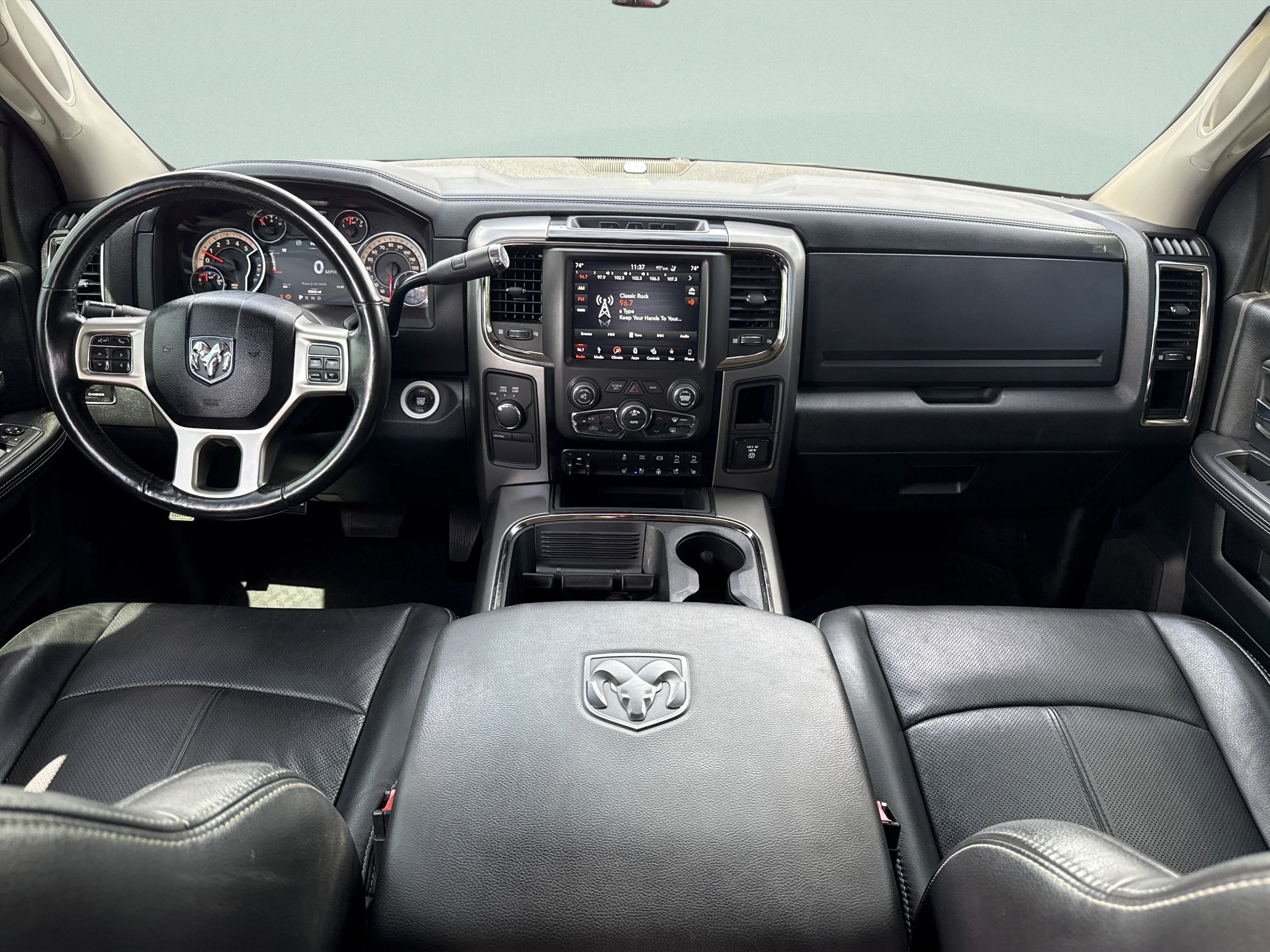 Used 2018 Bright White Clearcoat Ram Laramie image 21
