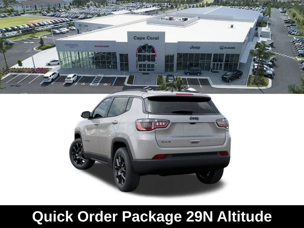 New 2026 Silver Zynith Metallic Clear-Coat Exterior Paint Jeep Altitude image 3