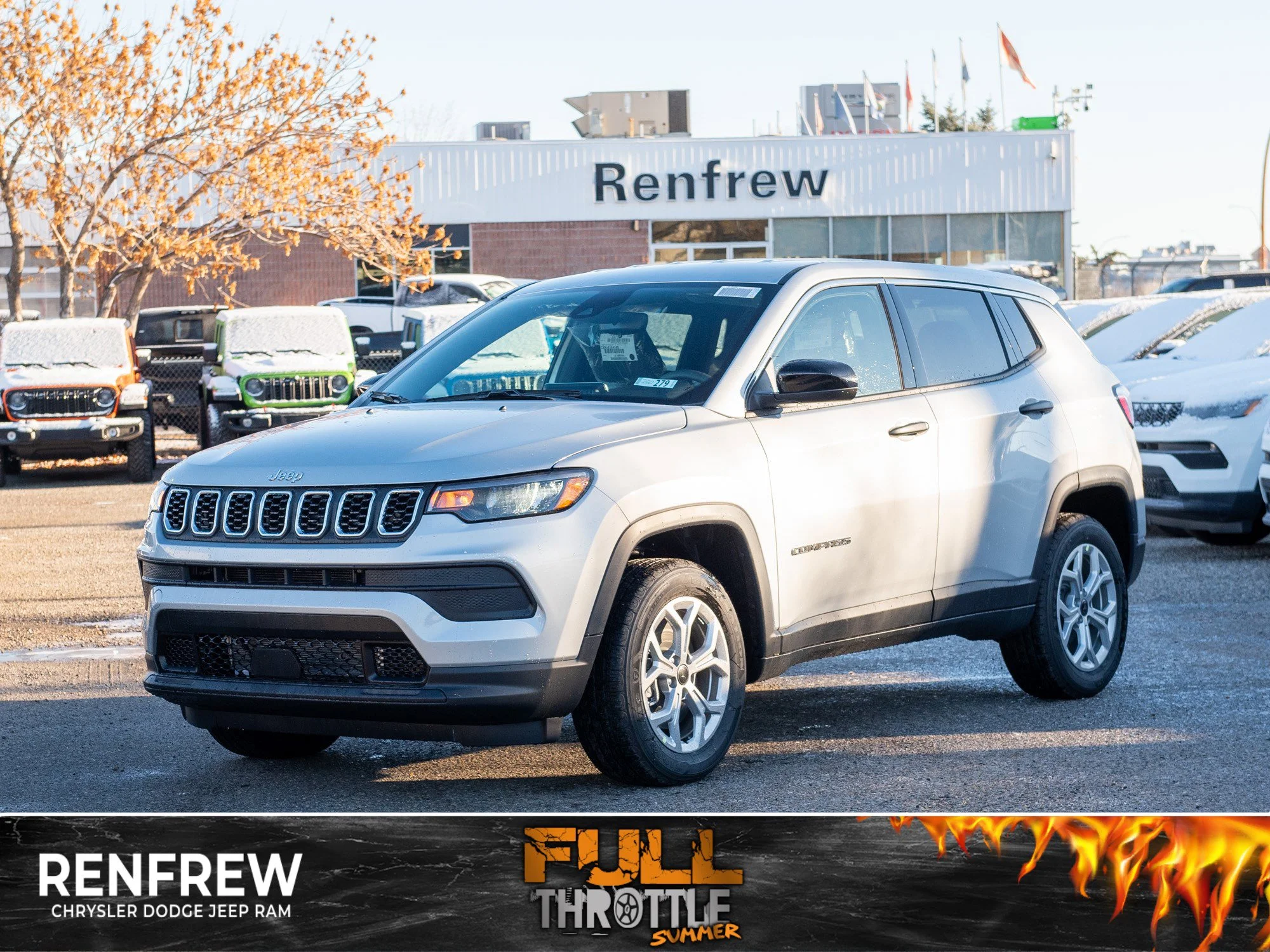 New 2026 Silver Jeep Sport* image 1