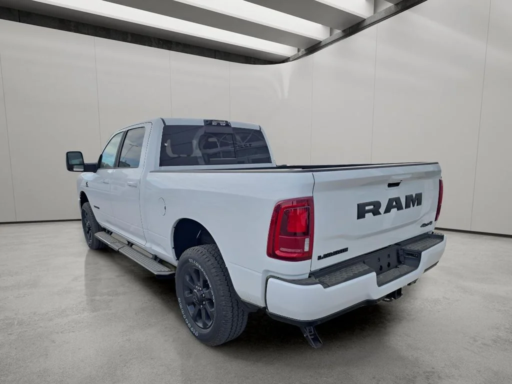 New 2026 Bright White Clear-Coat Exterior Paint RAM Laramie image 3