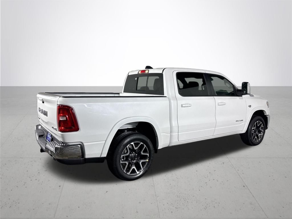 New 2026 Ivory White Tri-Coat Pearl-Coat Exterior Paint RAM Laramie image 6