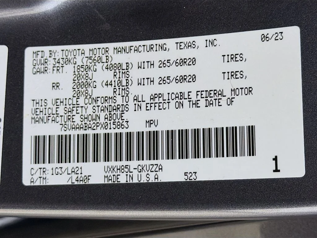 Used 2023 Gray Toyota Platinum image 30