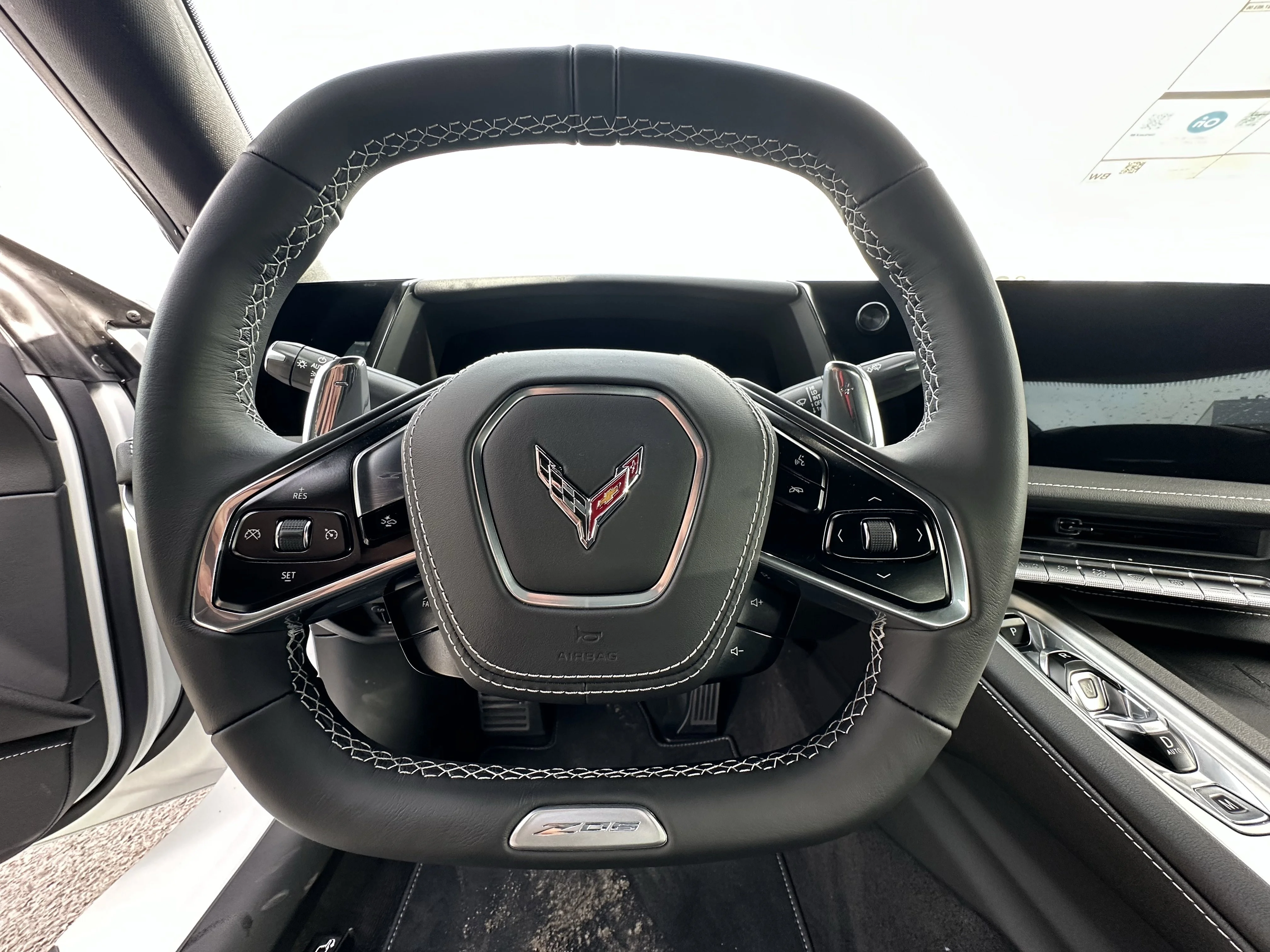 New 2026 Arctic White Chevrolet 1LZ Z06 image 11