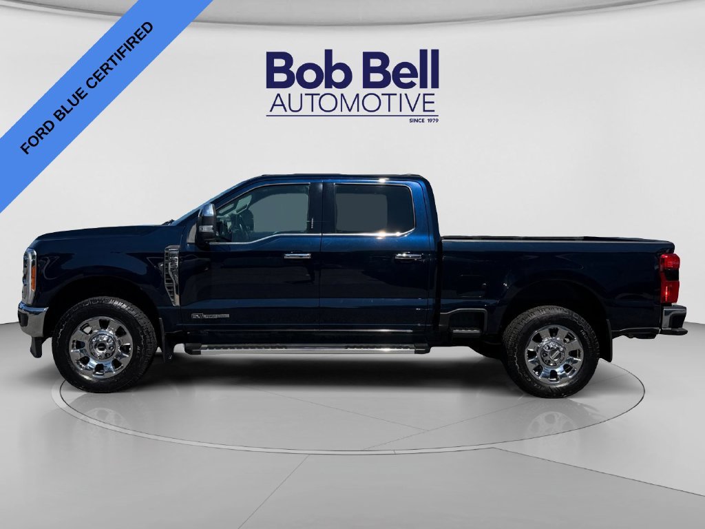Certified Used 2023 Blue Metallic Ford Lariat image 4