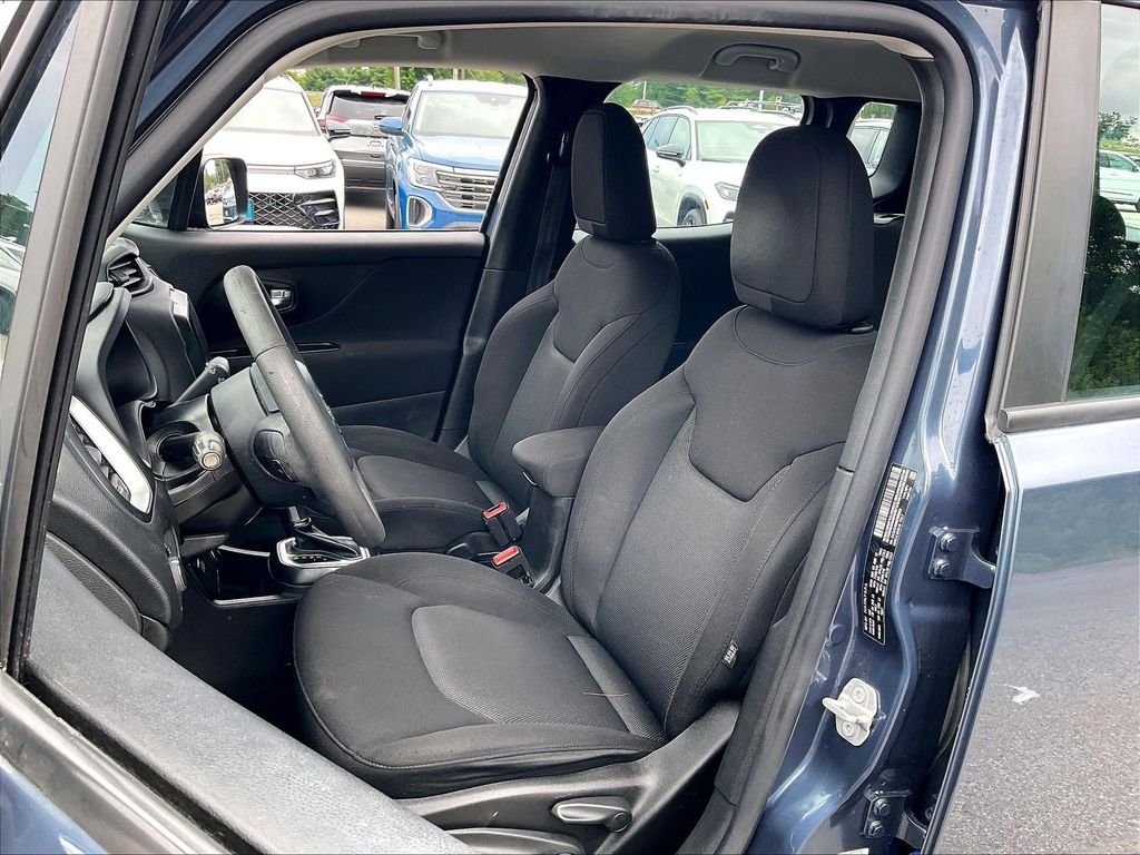 Used 2021 Slate Blue Pearlcoat Jeep Sport image 9