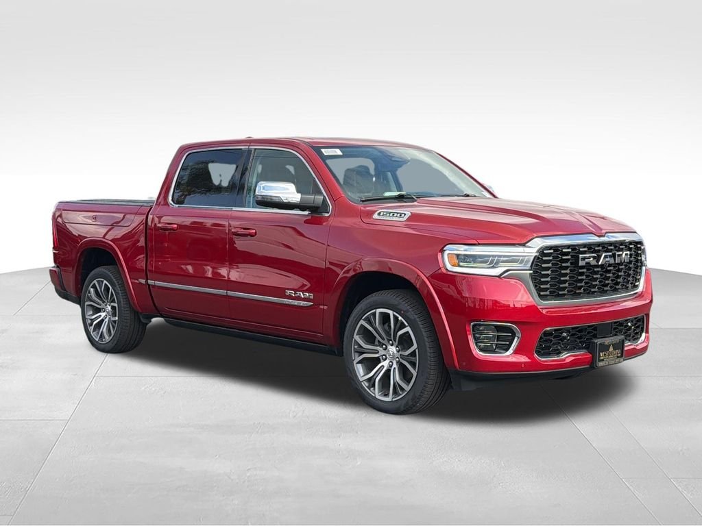New 2026 Molten Red Pearl-Coat Exterior Paint RAM Tungsten image 7