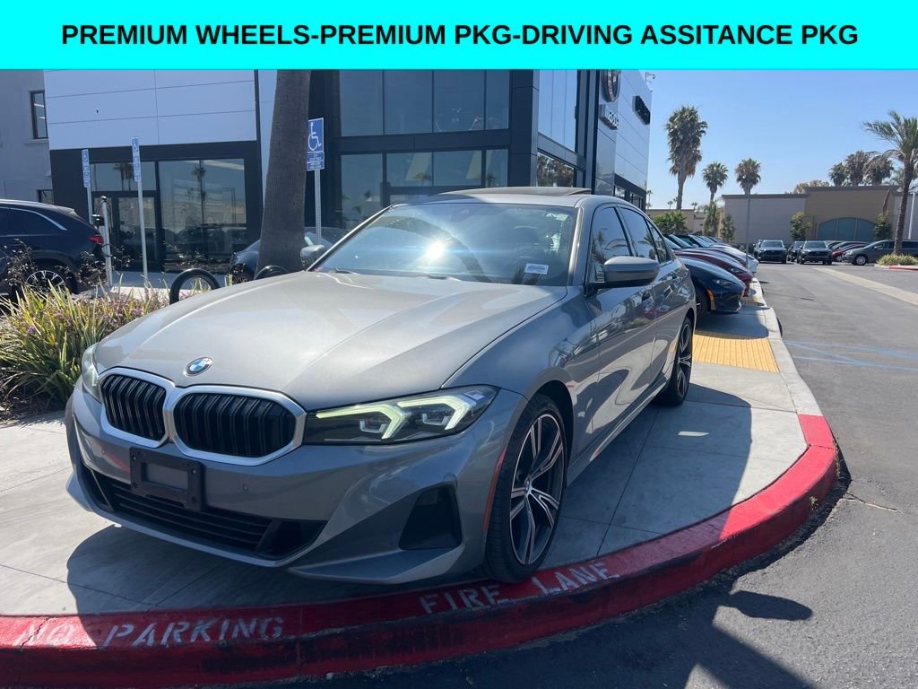 Used 2023 Gray BMW 330i image 1