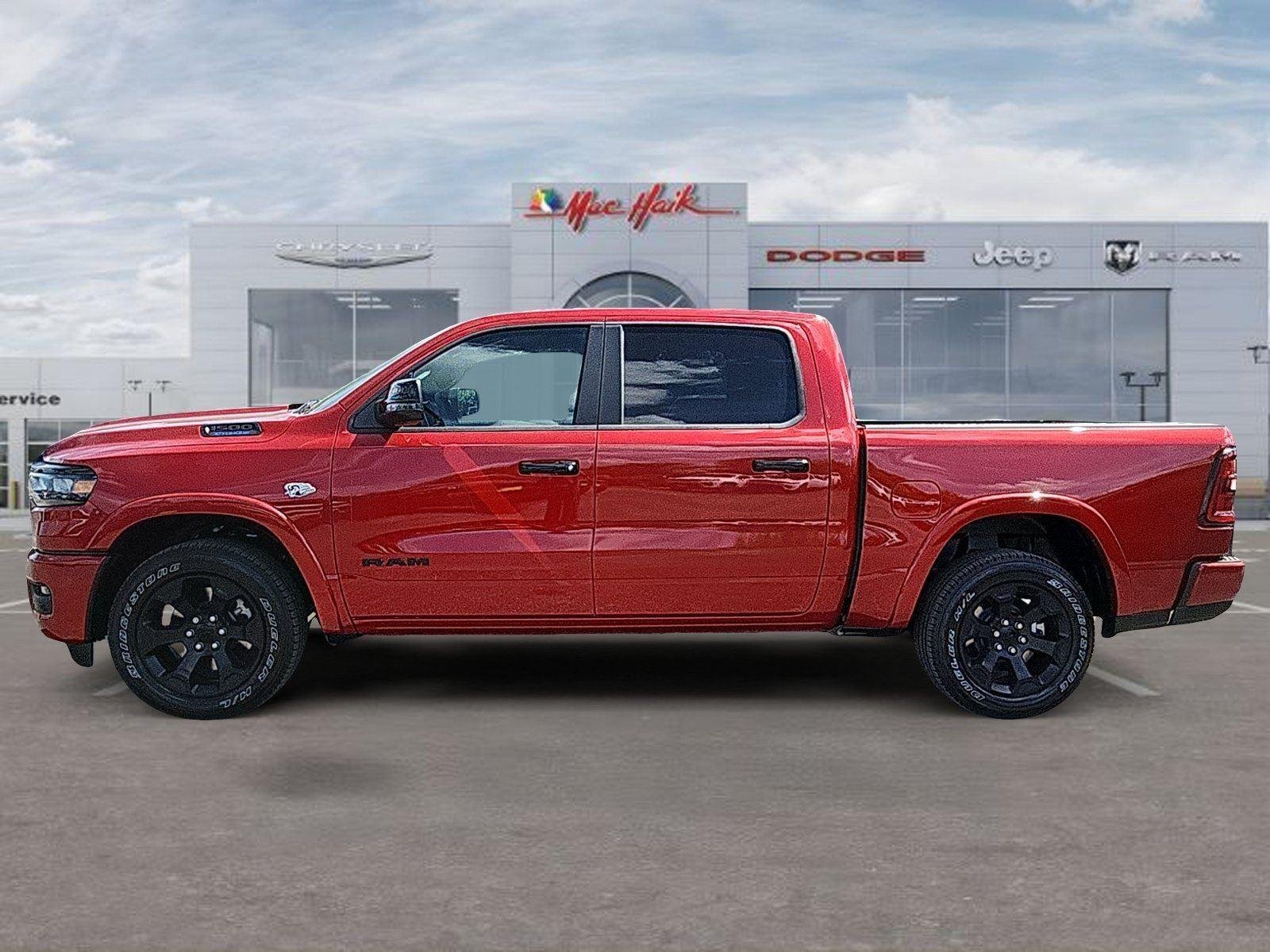 New 2026 Molten Red Pearl-Coat Exterior Paint RAM Lone Star image 2