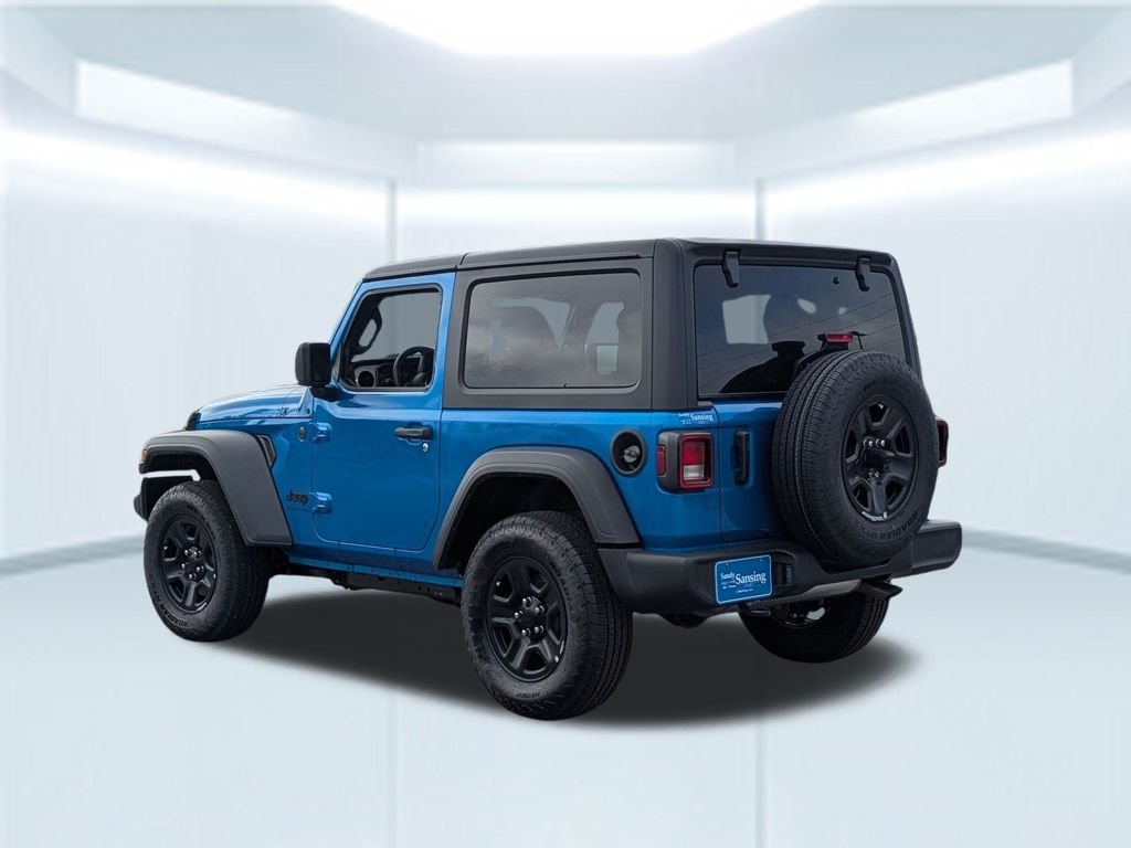 New 2026 Hydro Blue Pearl-Coat Exterior Paint Jeep Sport image 3