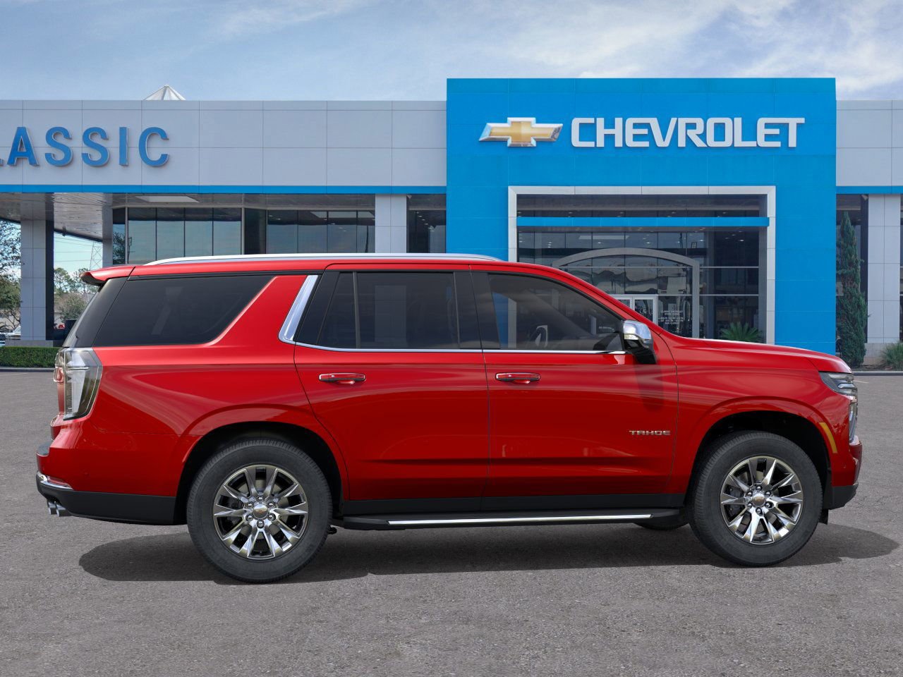 2026 Chevrolet Tahoe Premier Red at Classic Elite Chevrolet Hwy 6