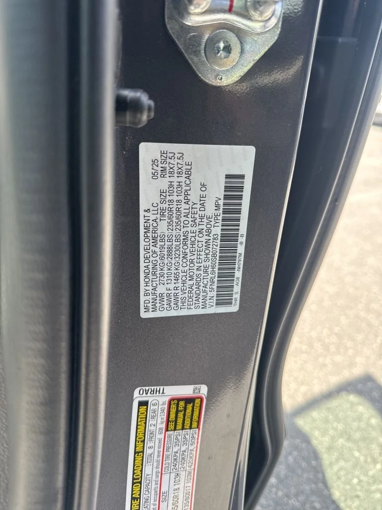 Used 2025 Gray Honda EX-L image 35