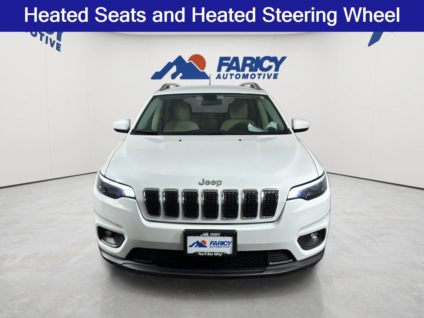 Used 2019 Bright White Clearcoat Jeep Latitude image 5