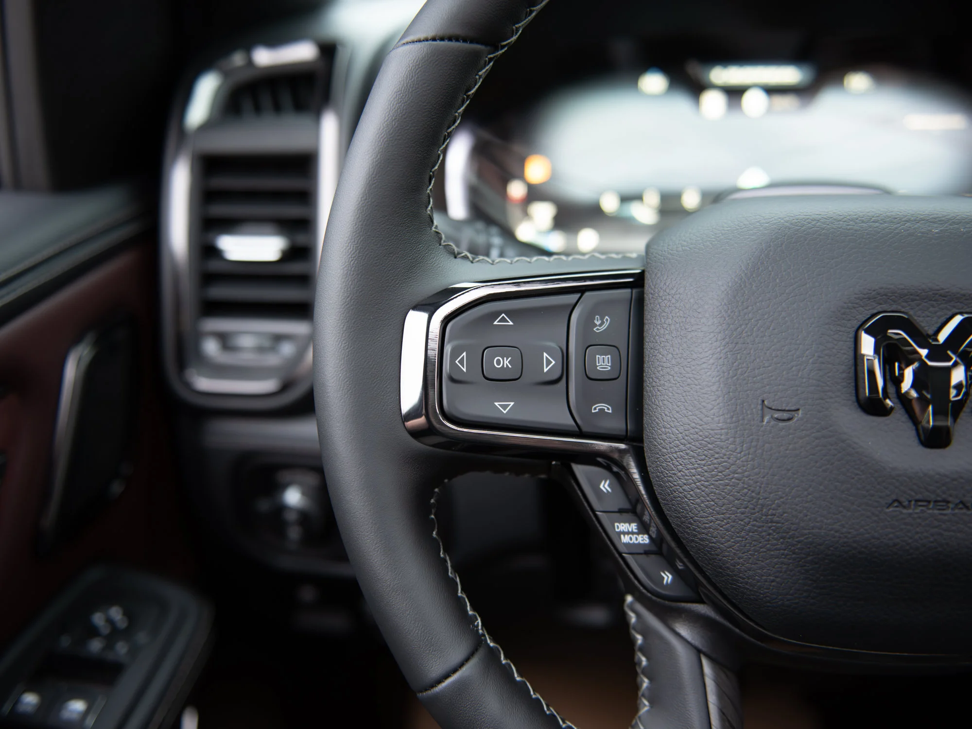 New 2026 Black RAM Limited Night* Crew Cab 4x4, 540 Horsepower, Massage Seats, Head-Up Display image 20