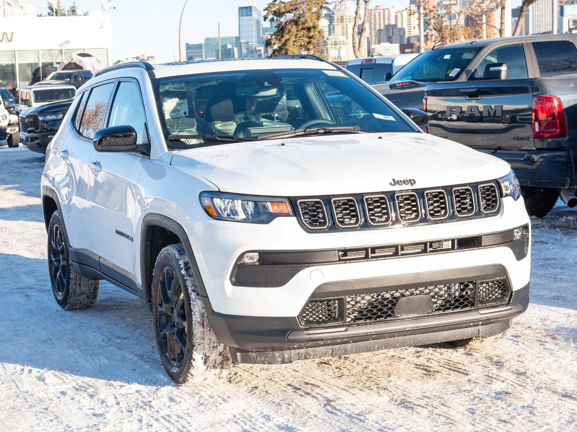 New 2026 White Jeep North* image 5