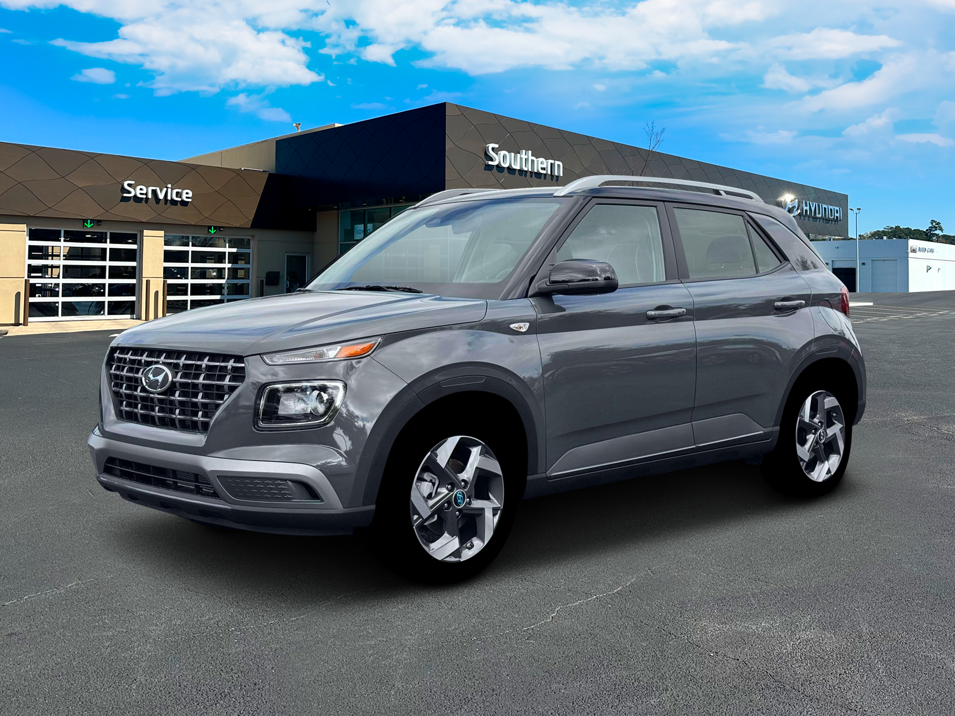 New 2026 Gray Hyundai SEL w/Two-Tone Roof image 2