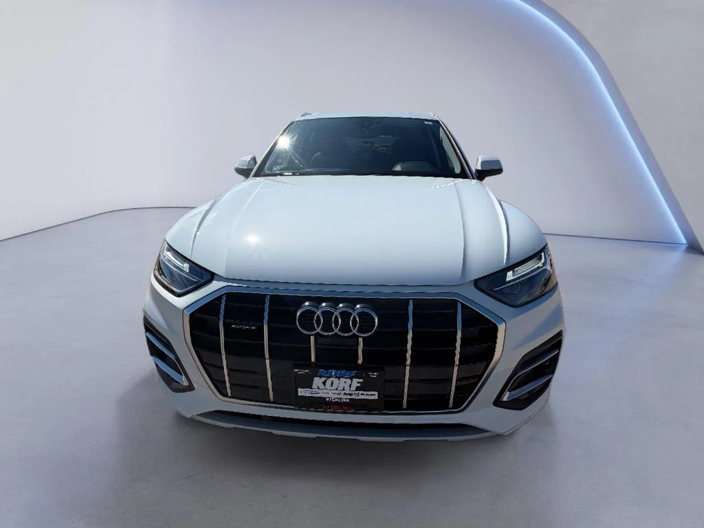 Used 2023 Glacier White Metallic Audi Premium Plus image 2