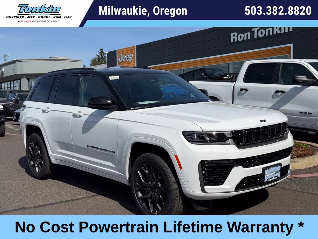 New 2027 Bright White Clear-Coat Paint Jeep Summit image 1