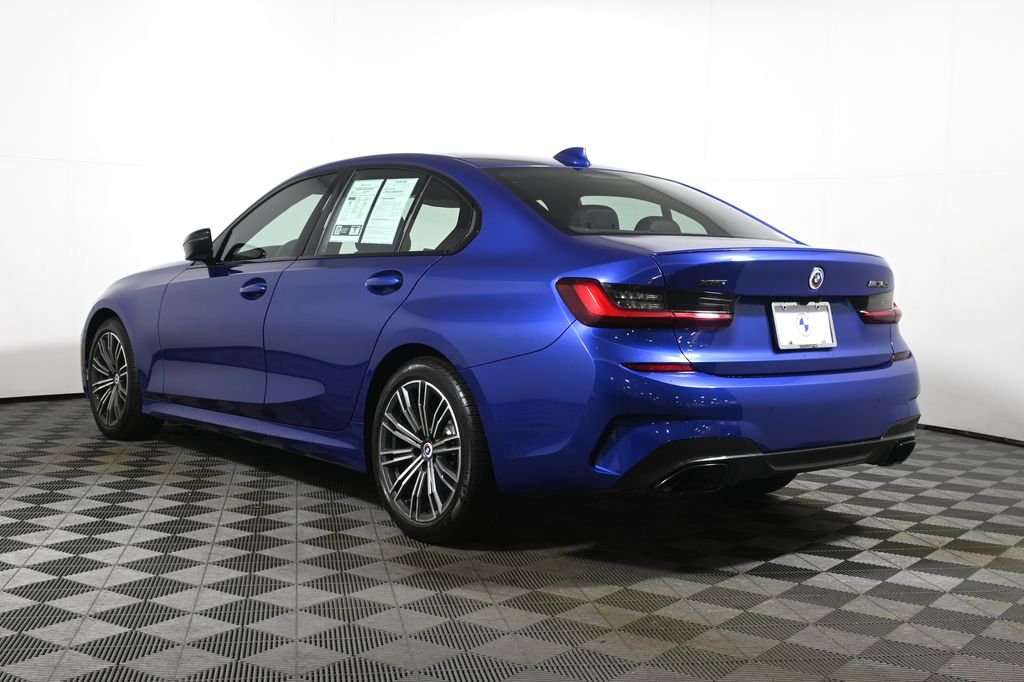 Used 2022 Blue Metallic BMW M340i xDrive image 5