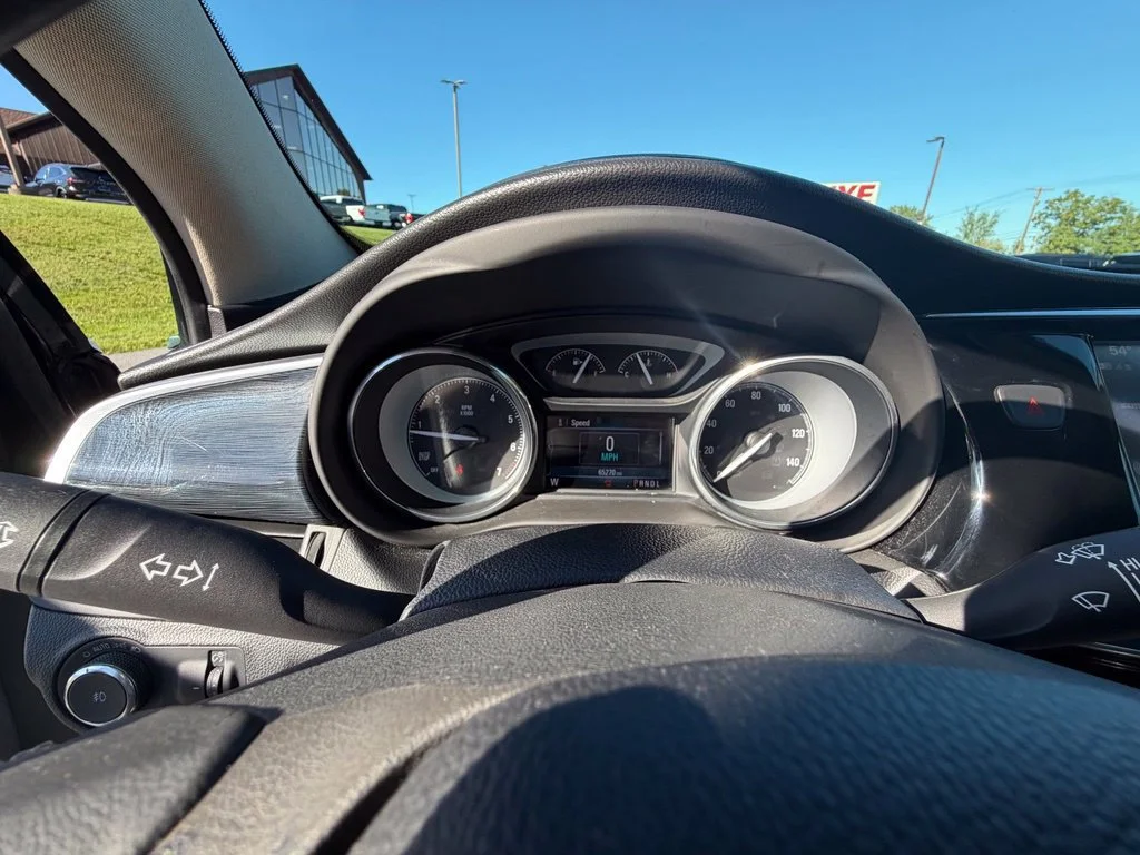 Used 2017 EBONY TWILIGHT METALLIC Buick Preferred image 28
