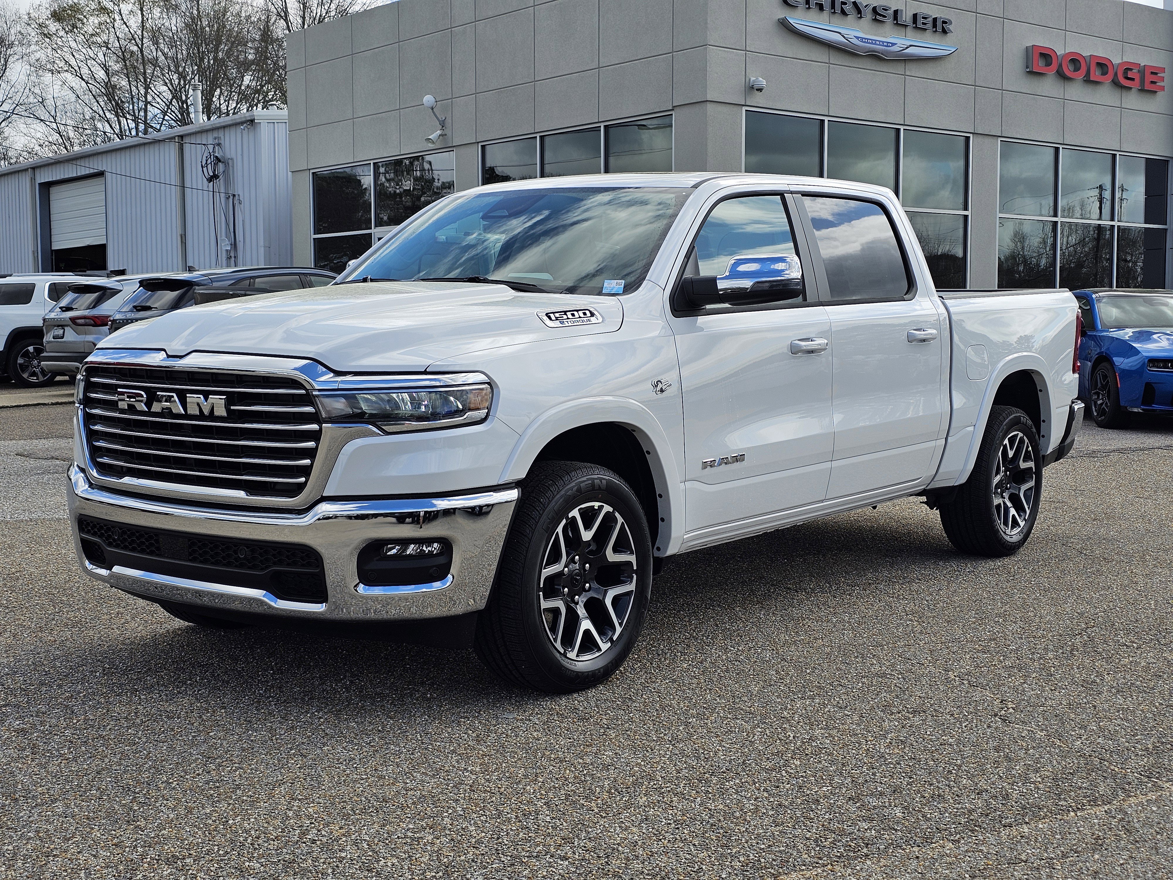 New 2026 Bright White Clearcoat Ram Laramie image 1