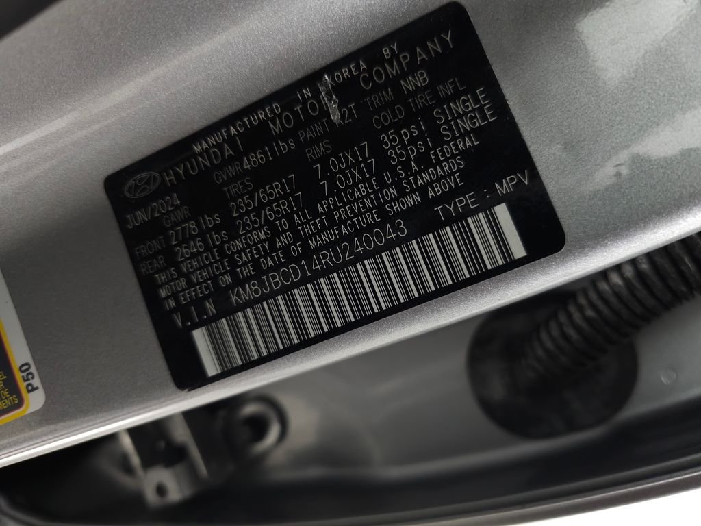 2024 Hyundai Tucson Blue - Photo 31