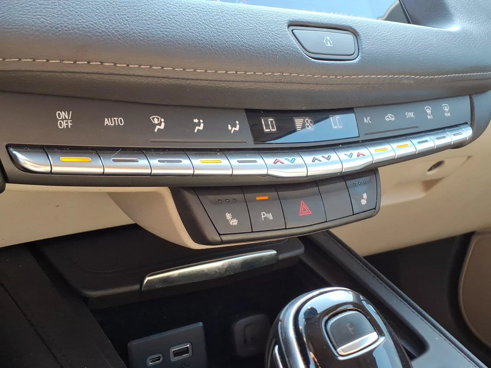 Used 2023 Stellar Black Metallic Cadillac AWD Luxury image 14