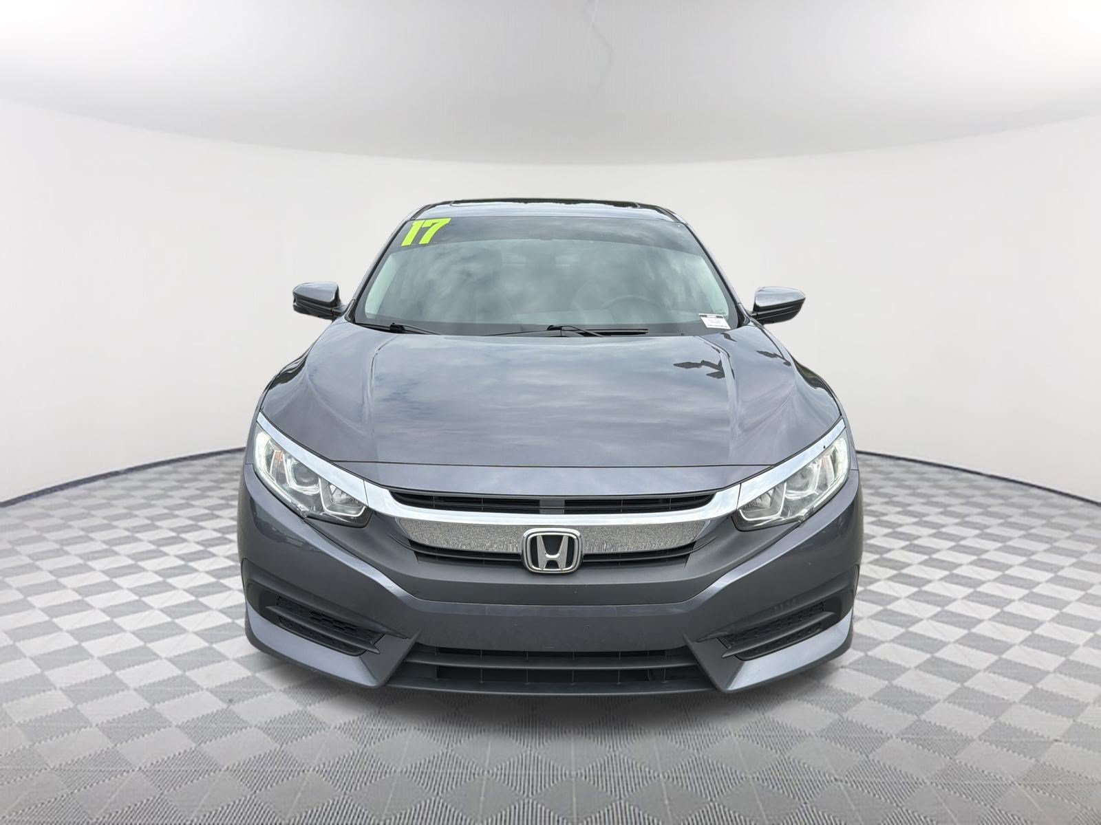 Used 2017 Honda Civic EX with VIN 19XFC2F75HE075622 for sale in Athens, GA