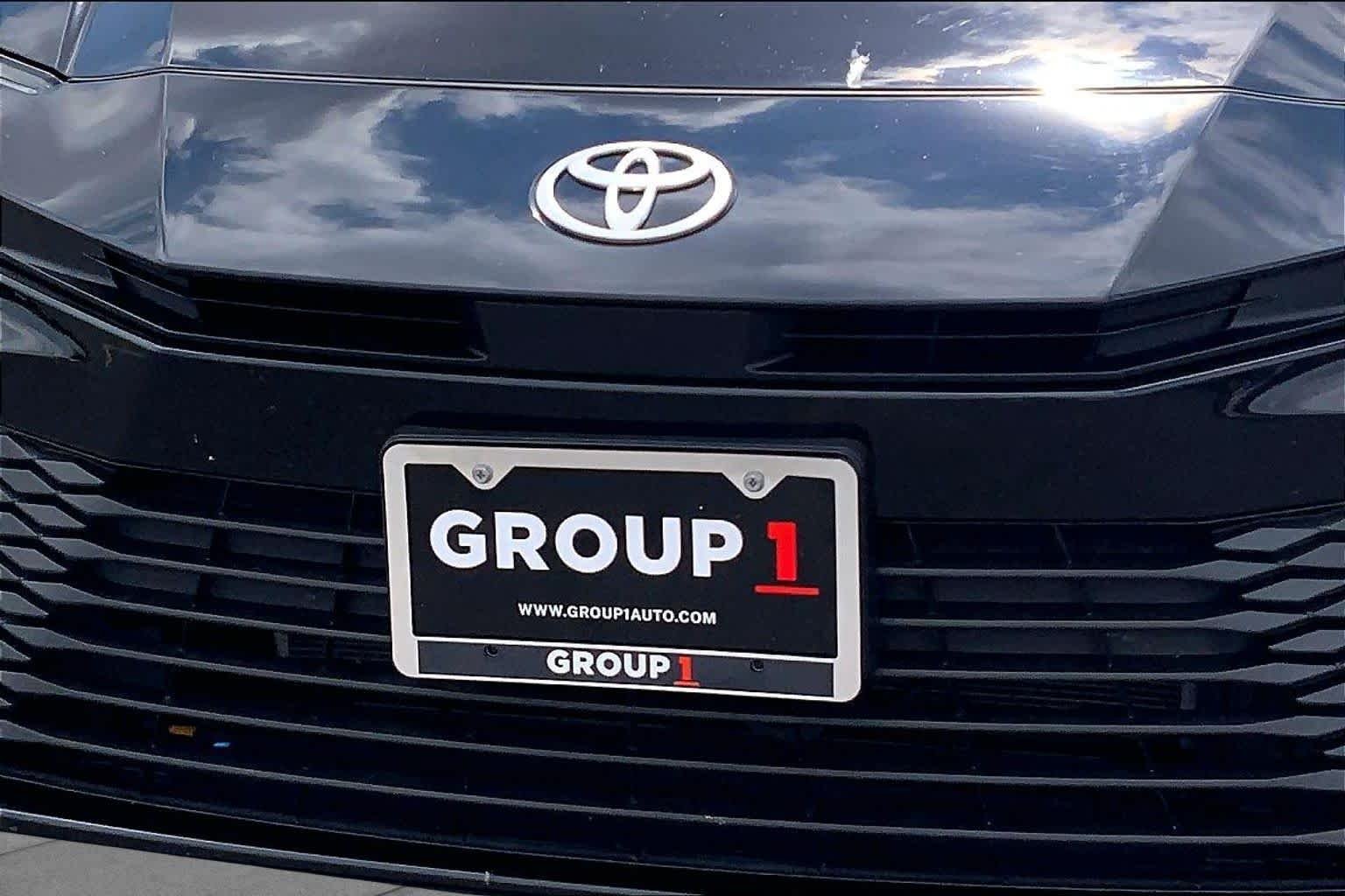 Used 2025 Midnight Black Metallic Toyota LE image 30