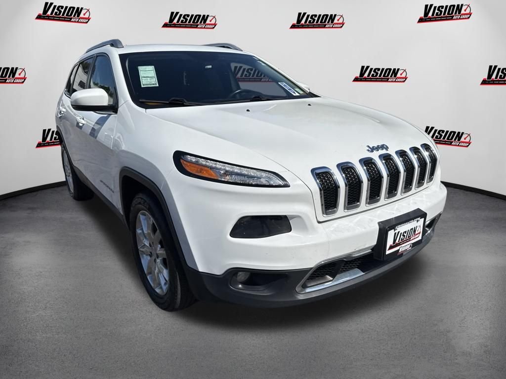 Used 2016 White Jeep Limited image 3