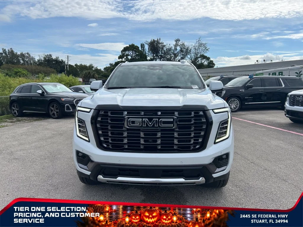 New 2027 Glacier White Tricoat GMC Denali Ultimate image 3